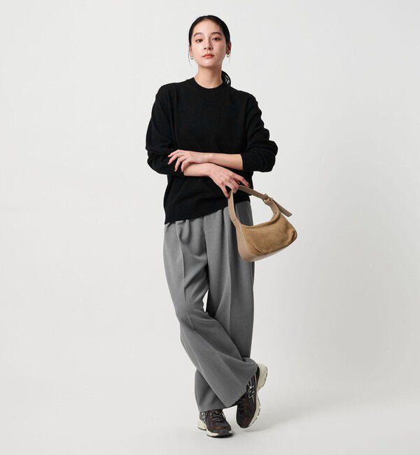 BEAUTY&YOUTH UNITED ARROWS「ウールカシミヤ天竺 クルーネック ニットプルオーバー ウォッシャブル」|ニット・セーター|