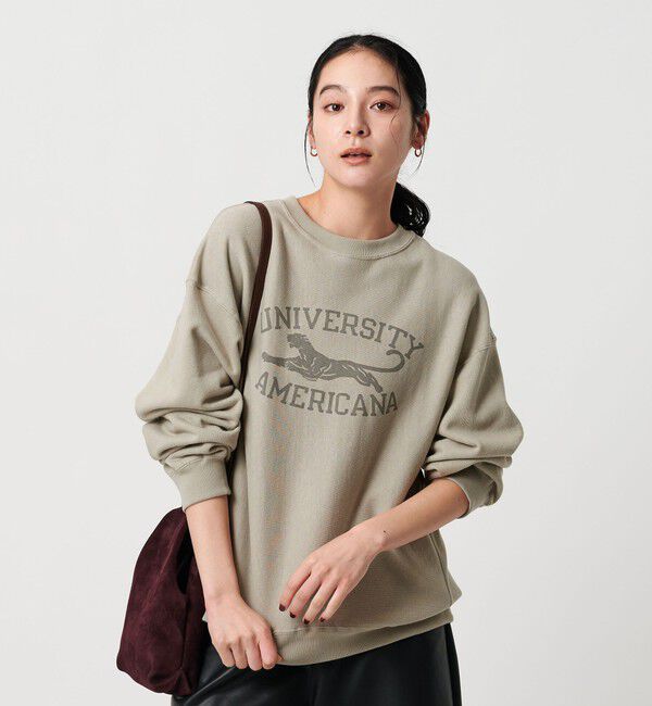 BEAUTY&YOUTH UNITED ARROWS「＜Americana＞ロゴスウェット プルオーバー」|スウェット・ジャージ|