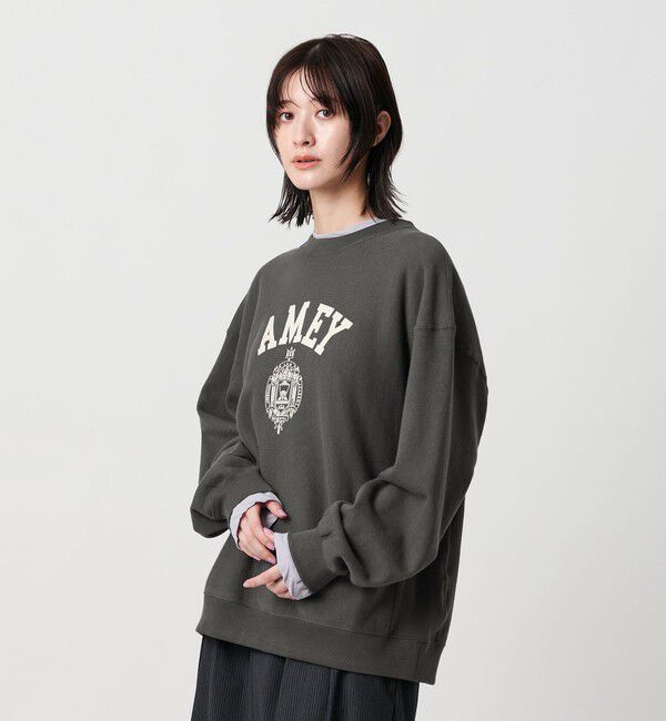 BEAUTY&YOUTH UNITED ARROWS「＜Americana＞ロゴスウェット プルオーバー」|スウェット・ジャージ|DK.GRAY