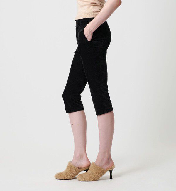 ATTISESSION「＜ATTISESSION＞ベロア カプリ パンツ」|その他|