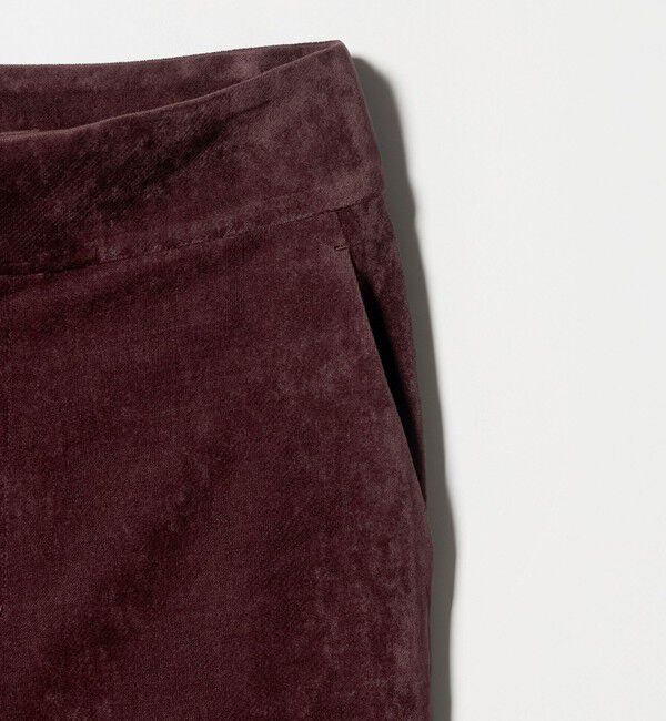 ATTISESSION「＜ATTISESSION＞ベロア カプリ パンツ」|その他|