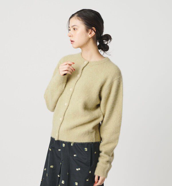 BEAUTY&YOUTH UNITED ARROWS「フォックスカシミヤブレンド クルーネックカーディガン」|カーディガン|