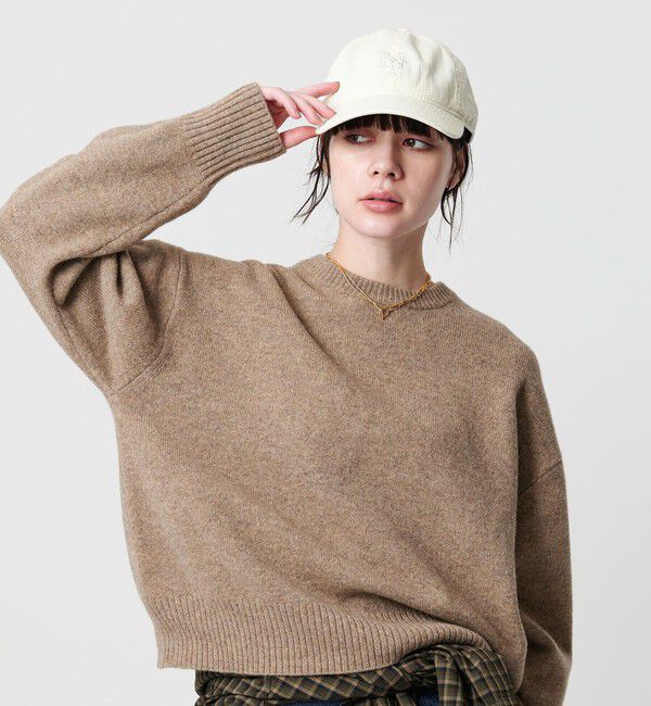 BEAUTY&YOUTH UNITED ARROWS「【別注】＜NEW ERA＞コーデュロイ ロゴ キャップ」|キャップ・キャスケット|