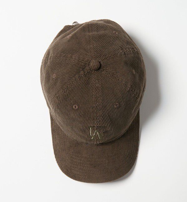 BEAUTY&YOUTH UNITED ARROWS「【別注】＜NEW ERA＞コーデュロイ ロゴ キャップ」|キャップ・キャスケット|