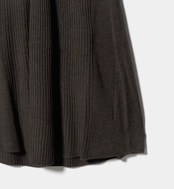 BEAUTY&YOUTH UNITED ARROWS「ウールポリエステルブレンド メランジ リブニットワンピース」|ワンピース|