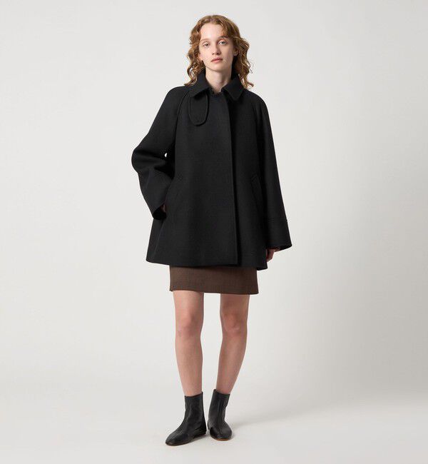 STEVEN ALAN「＜Steven Alan＞ウール カシミヤ テント ショートコート」|ステンカラーコート|