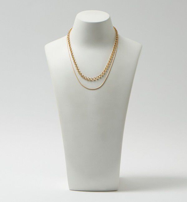 BEAUTY&YOUTH UNITED ARROWS「2セット メタル ネックレス 4WAY」|ネックレス|