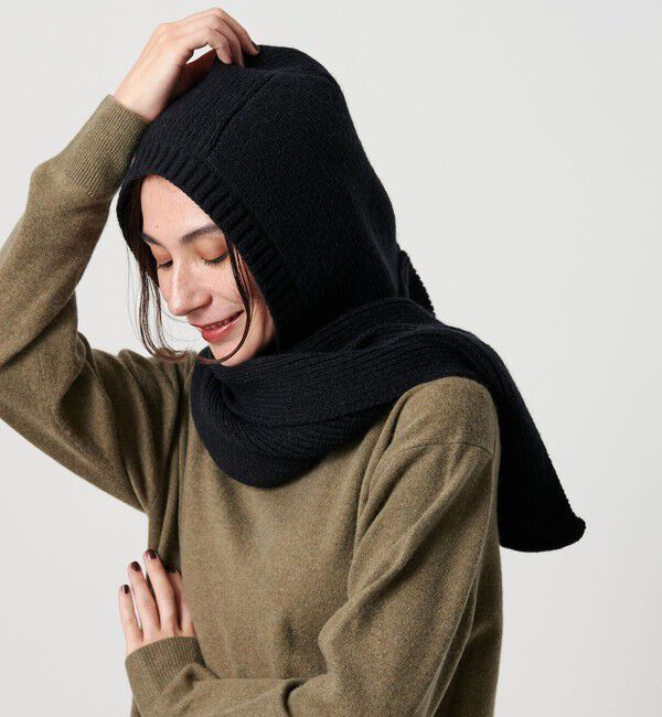 BEAUTY&YOUTH UNITED ARROWS「ニット フード マフラー」|マフラー|