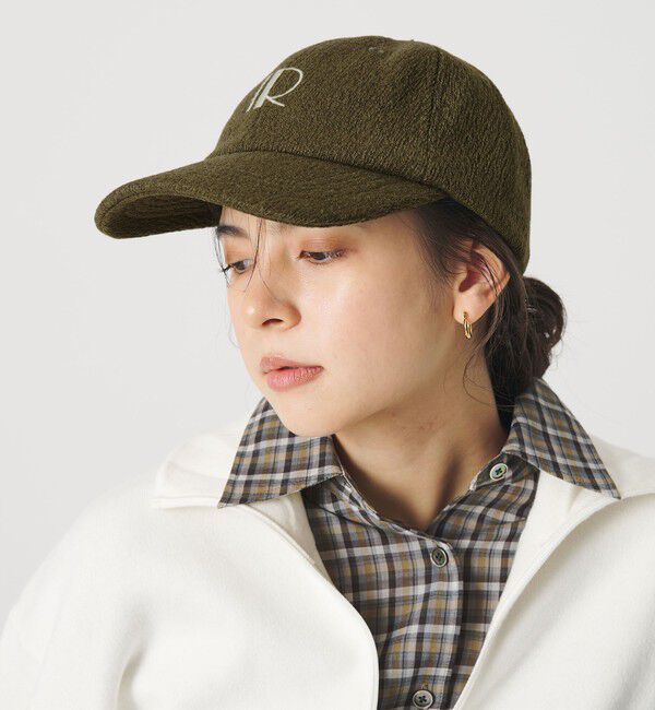 BEAUTY&YOUTH UNITED ARROWS「【別注】＜Revis.＞ロゴ キャップ」|キャップ・キャスケット|OLIVE
