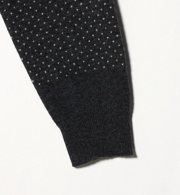 ATTISESSION「＜ATTISESSION＞フェアアイル ジャガード カーディガン」|カーディガン|