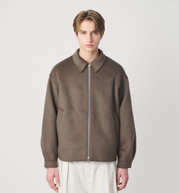 BEAUTY&YOUTH UNITED ARROWS「ショートビーバー リバー ブルゾン」|ブルゾン・スタジャン|