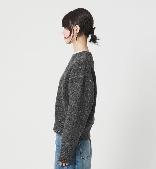 BEAUTY&YOUTH UNITED ARROWS「ウールブレンド シルクネップ ニットプルオーバー」|ニット・セーター|