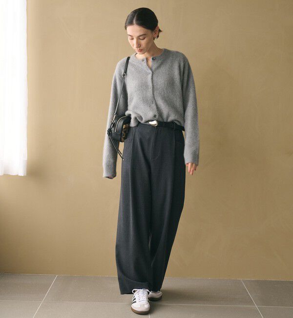 BEAUTY&YOUTH UNITED ARROWS「ウールブレンド ツイルバックゴムパンツ ウォッシャブル」|その他|