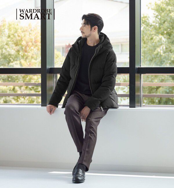 BEAUTY&YOUTH UNITED ARROWS「【WEB限定 WARDROBE SMART】LANATEC フード ダウンジャケット」|ダウン|