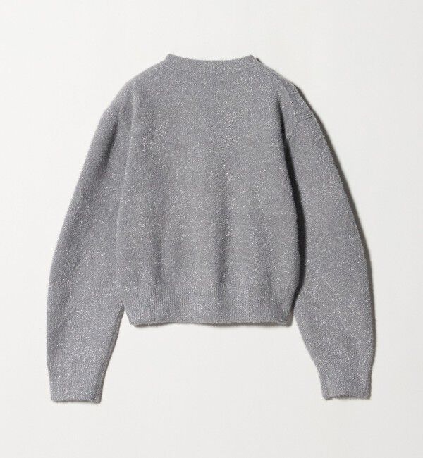 BEAUTY&YOUTH UNITED ARROWS「ラメフェザー Vネックニットプルオーバー」|ニット・セーター|