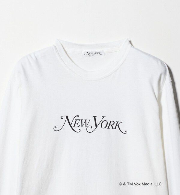 BEAUTY&YOUTH UNITED ARROWS「【別注】＜NEW YORK MAGAZINE＞ロングスリーブ Tシャツ」|Tシャツ・カットソー|