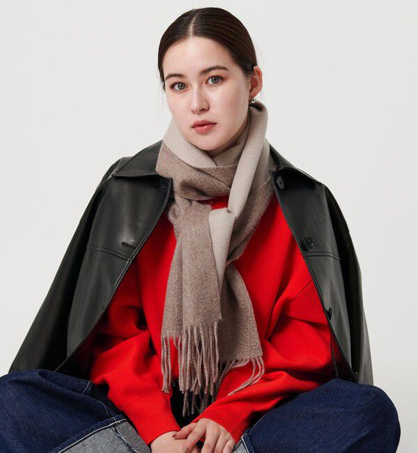 BEAUTY&YOUTH UNITED ARROWS「【別注】＜Eds Cashmere＞カシミヤ リバーシブル マフラー」|マフラー|