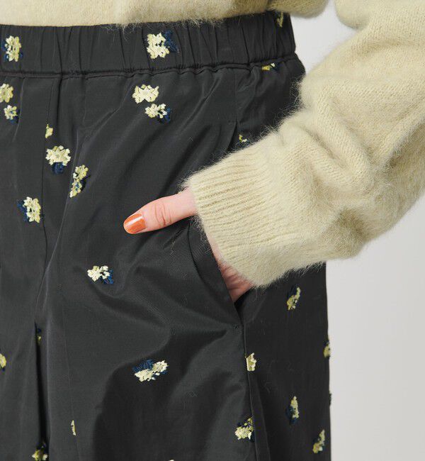 BEAUTY&YOUTH UNITED ARROWS「フラワージャガード スカート ウォッシャブル」|スカート|