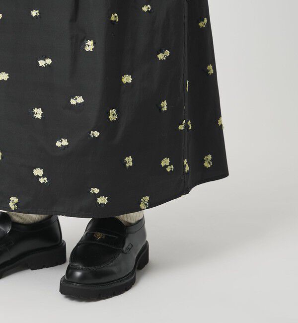 BEAUTY&YOUTH UNITED ARROWS「フラワージャガード スカート ウォッシャブル」|スカート|