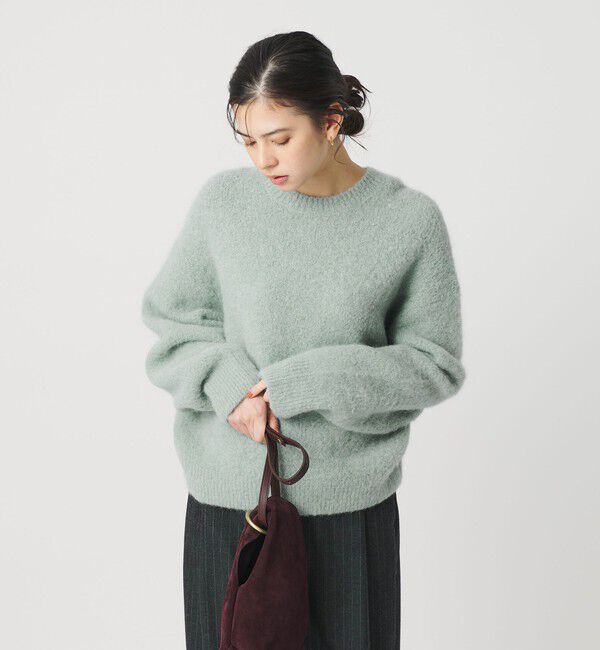 BEAUTY&YOUTH UNITED ARROWS「アルパカブレンド シャギー ニットプルオーバー」|ニット・セーター|