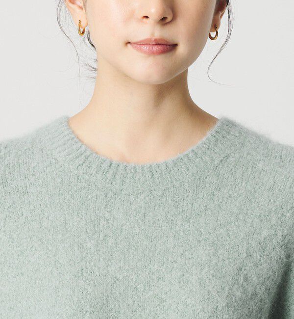 BEAUTY&YOUTH UNITED ARROWS「アルパカブレンド シャギー ニットプルオーバー」|ニット・セーター|