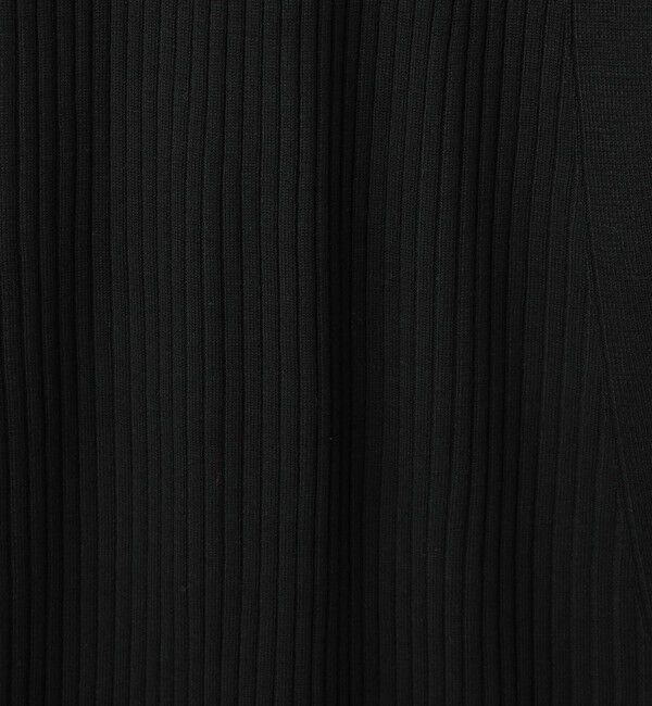 BEAUTY&YOUTH UNITED ARROWS「【WEB限定 Wardrobe DAILY MINIMAL】リブニットフレアワンピース」|ワンピース|