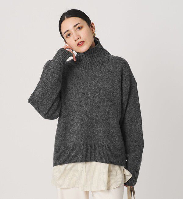 BEAUTY&YOUTH UNITED ARROWS「ウールカシミヤ アクアタートルネックニット」|ニット・セーター|