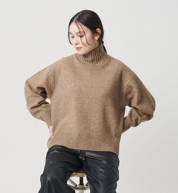 BEAUTY&YOUTH UNITED ARROWS「ウールカシミヤ アクアタートルネックニット」|ニット・セーター|