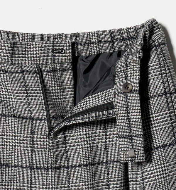 BEAUTY&YOUTH UNITED ARROWS「チェック ワイドタックパンツ」|その他|