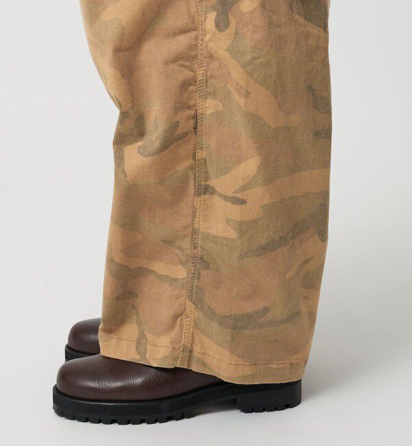 MONKEY TIME「ピグメント プリント カーゴ パンツ -セットアップ対応-」|チノ|