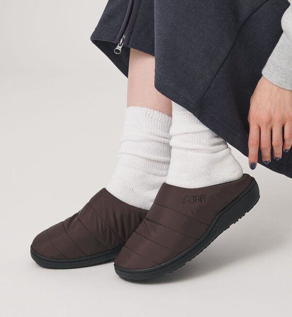 BEAUTY&YOUTH UNITED ARROWS「＜SUBU＞コレクション スリッパ/サンダル」|サンダル|DK.BROWN