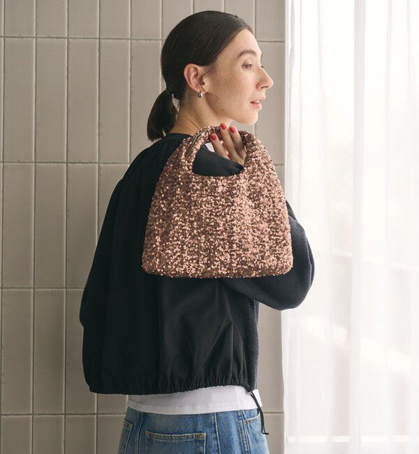 BEAUTY&YOUTH UNITED ARROWS「スパンコール バッグ」|ハンドバッグ|