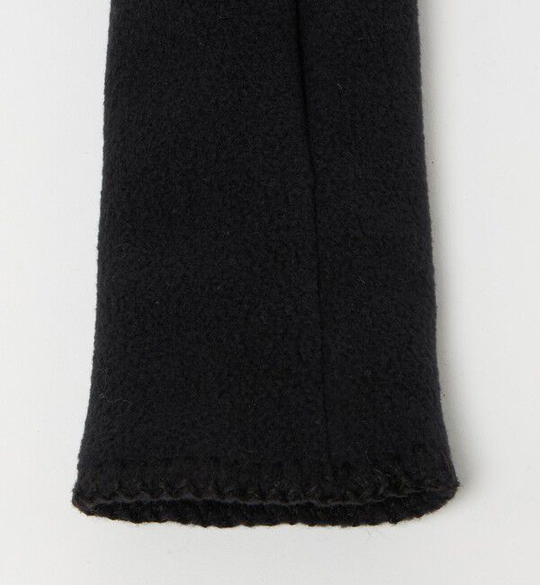 BEAUTY&YOUTH UNITED ARROWS「＜TWEEDMILL＞フリース ステッチ フィンガーレスグローブ」|手袋|