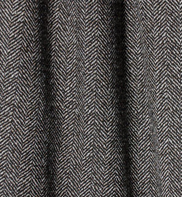 BEAUTY&YOUTH UNITED ARROWS「【WEB限定】裏起毛ヘリンボーン タックワイドパンツ ウォッシャブル」|チノ|