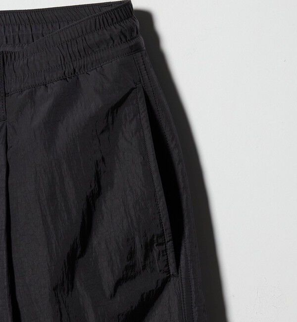 MONKEY TIME「バックブラッシュド タフタ イージー パンツ」|チノ|
