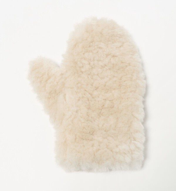 BEAUTY&YOUTH UNITED ARROWS「ストリング ボア ミトン」|手袋|