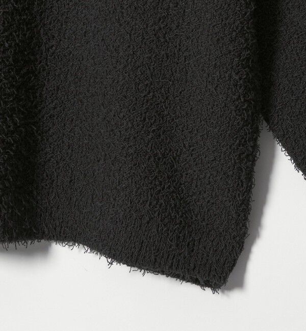 MONKEY TIME「コットン ナイロン カールヤーン ポロシャツ」|ニット・セーター|