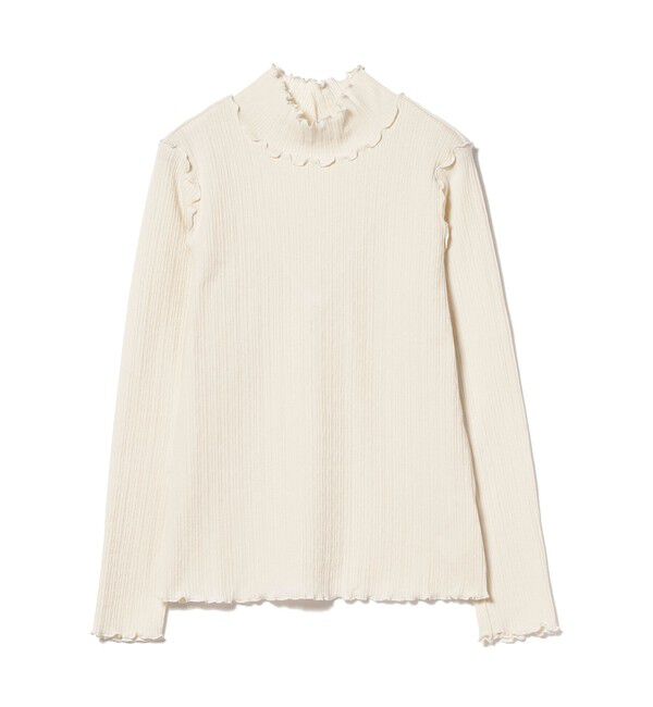 Ray BEAMS 「ランダム リブ メロー ハイネック カットソー」|Tシャツ・カットソー|