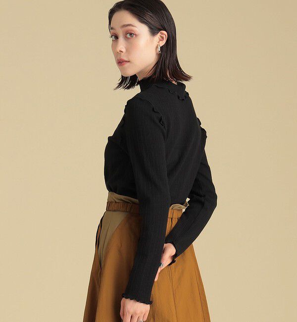 Ray BEAMS 「ランダム リブ メロー ハイネック カットソー」|Tシャツ・カットソー|