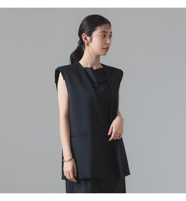 Demi-Luxe BEAMS 「CINOH / サマーウール ジレ」|ダウン|