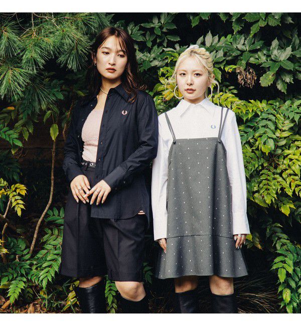 Ray BEAMS 「【別注】FRED PERRY / PANELLED SHIRT」|シャツ・ブラウス|