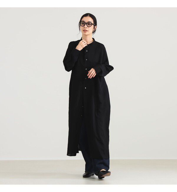 Demi-Luxe BEAMS 「【別注】TICCA / テント シャツワンピース」|ワンピース|