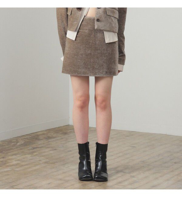 Ray BEAMS 「モール ミニ スカート」|スカート|