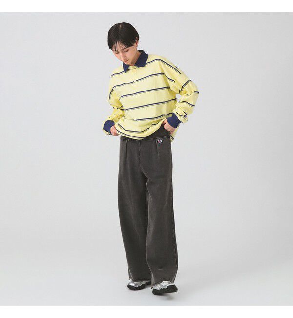 Ray BEAMS 「【別注】Champion / ボーダー ポロシャツ」|ポロシャツ|