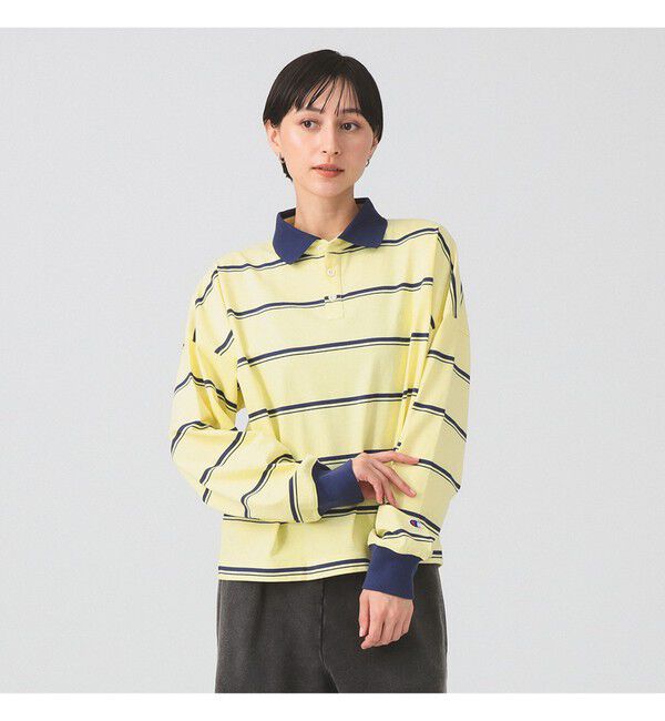 Ray BEAMS 「【別注】Champion / ボーダー ポロシャツ」|ポロシャツ|