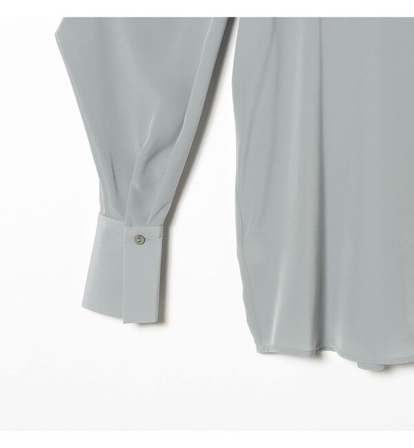 Demi-Luxe BEAMS 「AK+1 / オーバータイ ブラウス」|シャツ・ブラウス|