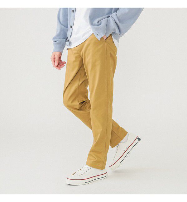 BEAMS「ストレッチテーパードチノ」|チノ|