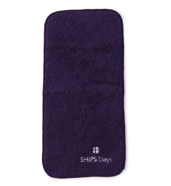 SHIPS Days「SHIPS Days:ハーフサイズタオル」|タオル|パープル