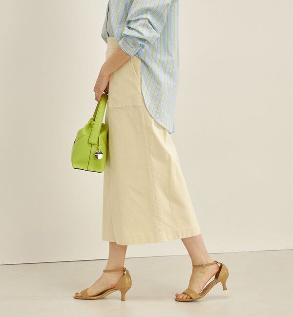 SHIPS for women「〈手洗い可能〉ハイストレッチ カラー タイト スカート」|スカート|