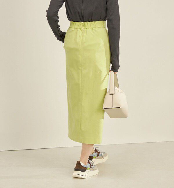 SHIPS for women「〈手洗い可能〉ハイストレッチ カラー タイト スカート」|スカート|